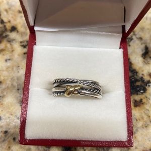 David Yurman X crossover ring